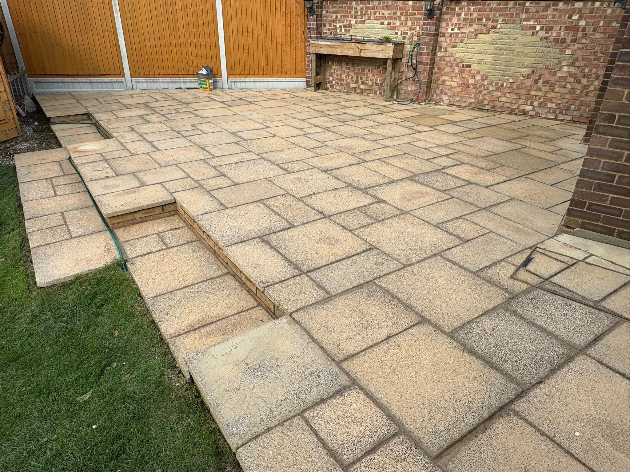 After Pressure Washing